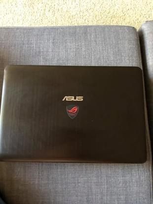 Black Asus ROG Gaming Laptop