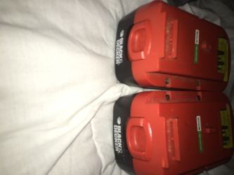 Black & Decker 18V batteries