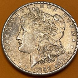 1889 UNITED STATES MORGAN SILVER DOLlAR