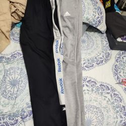 Men's Reebok and Adidas Track Pants 
