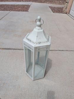 White Decorative Lantern