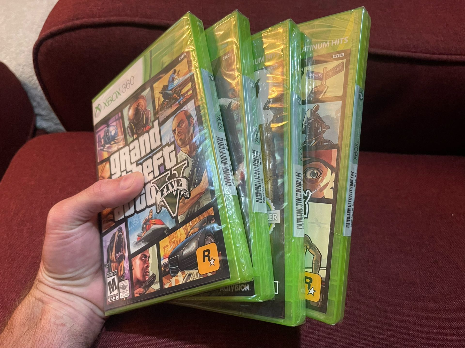 Factory Sealed Xbox 360 Game lot