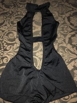 Black one piece rave outfit