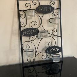Wall Decor. Tea light Candle Holder
