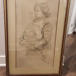 Father And Son Drawing