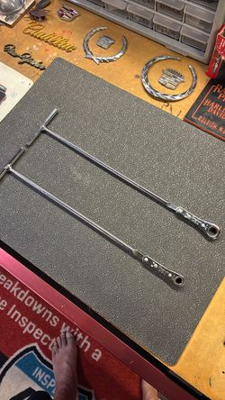 2pc 12-Point Metric T-Handle Ratcheting Box Wrench Set