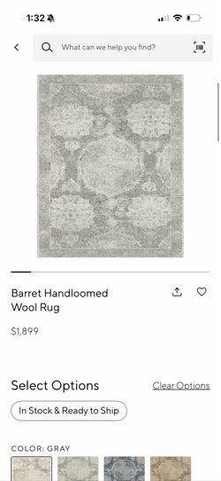 Pottery Barn Barrett 9x12 Wool Rug