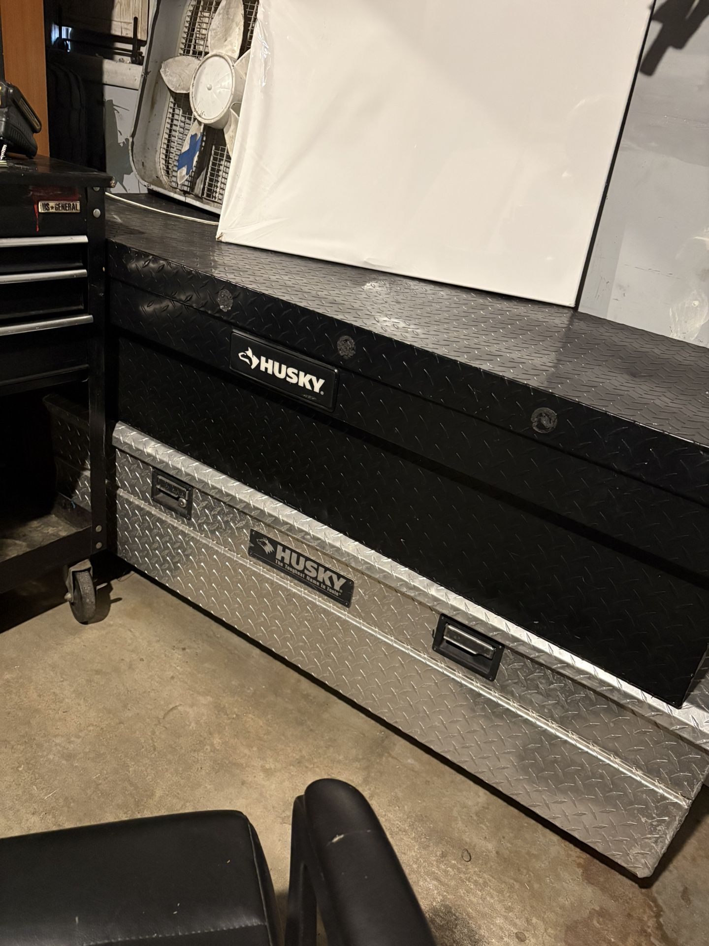 Black Husky Tool Box