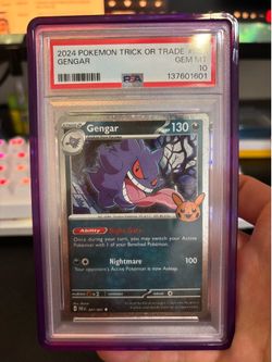 Trick or Trade Gengar PSA 10