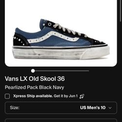 Vans Pearlized 