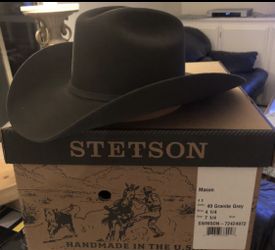 Stetson Mason Granite Grey 4x