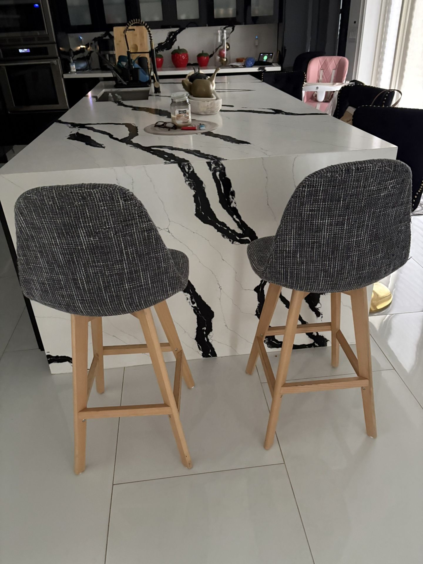 Gray Barstools 