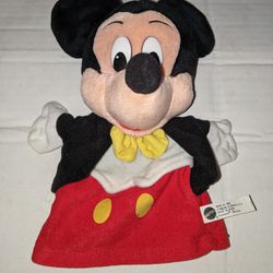 Vintage Disney Mattel Mickey Mouse Disneyland Toontown Puppet Theater Kodak Pretend Play