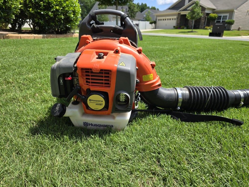 Husqvarna 350BT Backpack Blower - Barely used