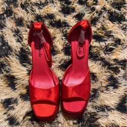 Platform Red Heels 