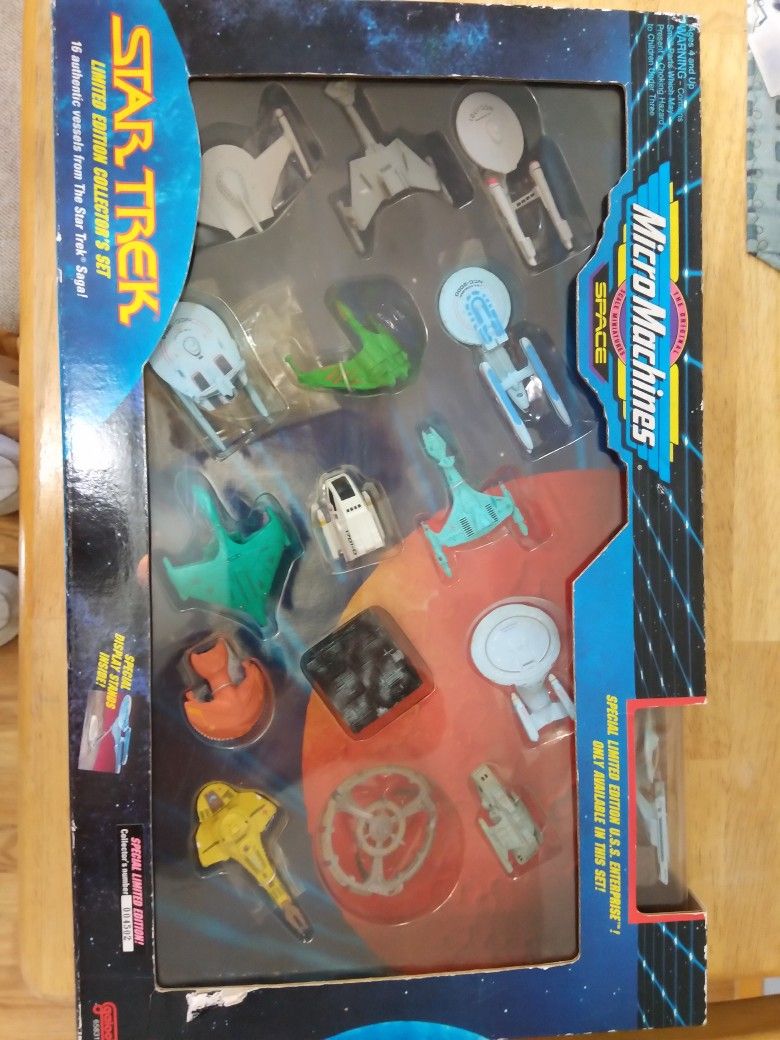 Micro Machines Star Trek Limited Edition Collectors Set