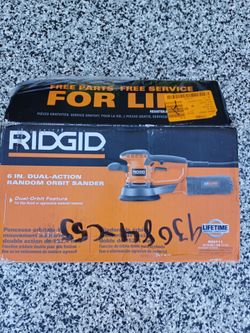 ORBITAL SANDER RIDGID