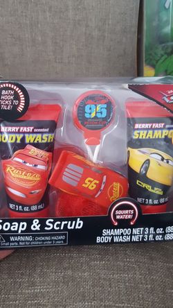 Cars soap & scrub