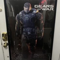 Framed Gears of War Poster 