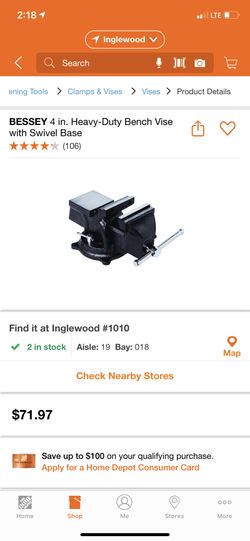 Beast Heavy Duty Workshop Vise 