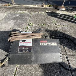 CRAFTMAN AIR COMPRESSOR 1HP