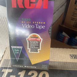 RCA T-120 VHS Tape 