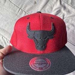 Red & Black bulls SnapBack Will Negotiation With All