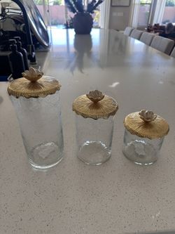 Set Of 3 Canisters Inspire Me Home Decor From Farah Merhi