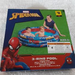 Marvel Spiderman 3-Ring Pool 