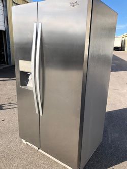 Whirlpool stainless steel refrigerator