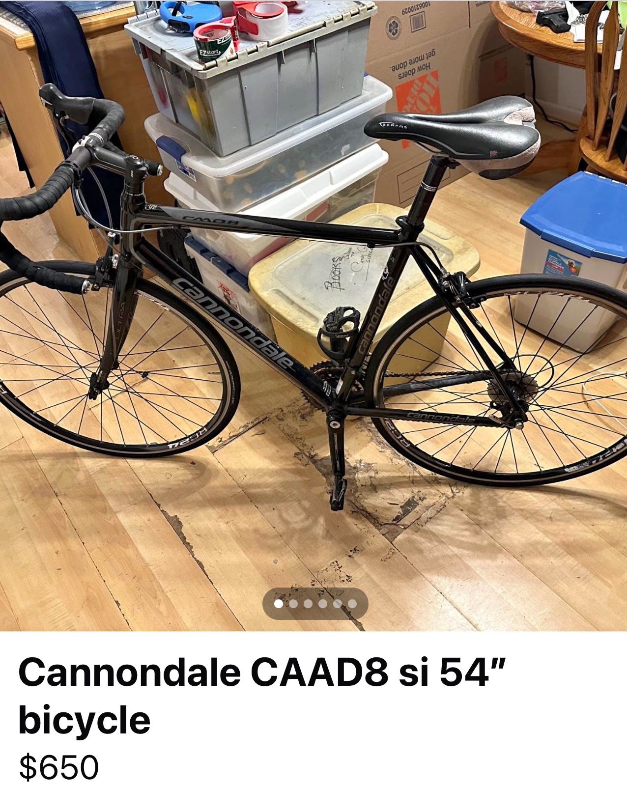 Cannondale CAAD8 54” Road Bike