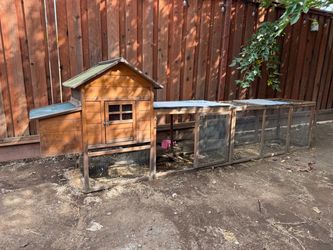 Chicken coop and run