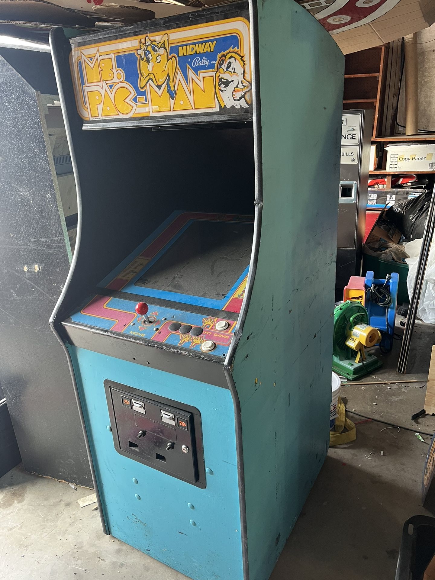 Ms Pacman Arcade Machine