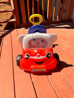 Fisher-Price Laugh & Learn Smart Car Ride-On