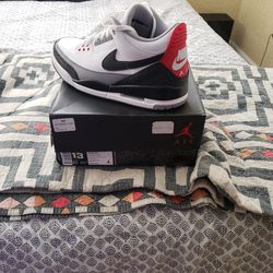 Retro 3 tinker size 13 worn 1 time