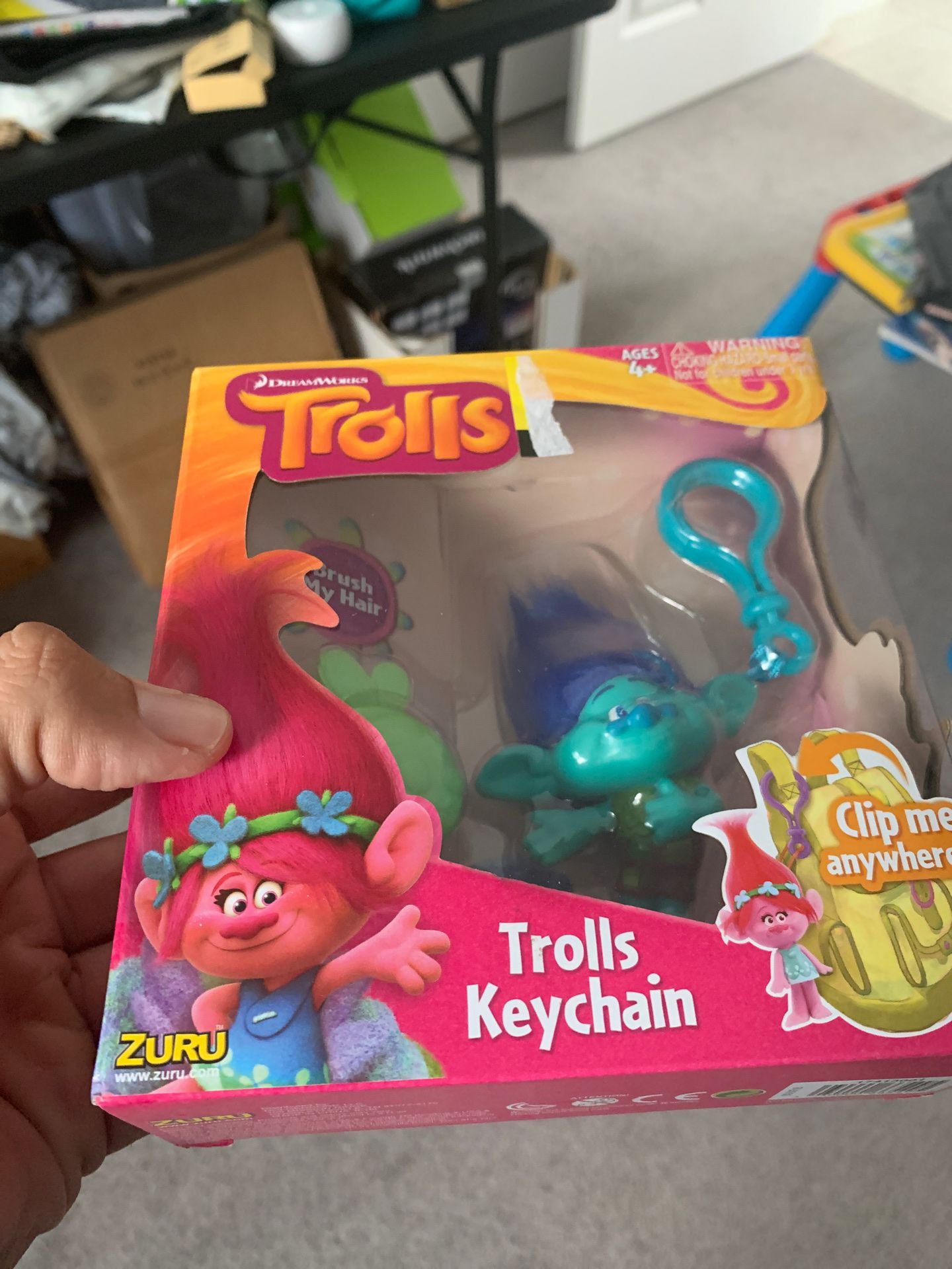 Trolls keychain