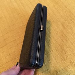 Black Hardcover Wallet