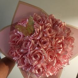 Ribbon Rose Bouquet