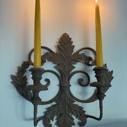 Heavy vintage candelabra
