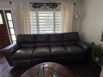 Four-Seat La-Z-Boy Power Reclining Sofa