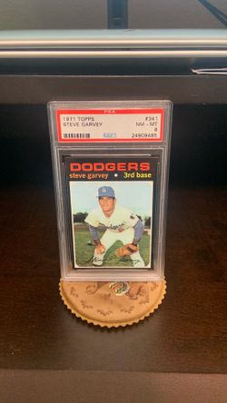 1971 Topps Steve Garvey RC PSA 8