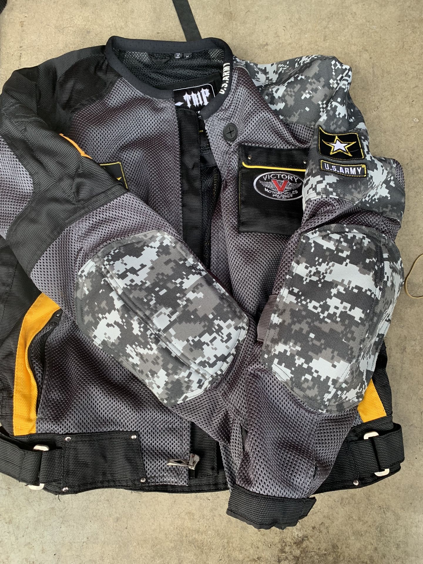 Army motorcycle jacket