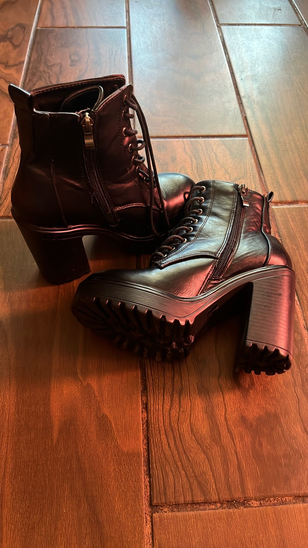 Black Boot Heels
