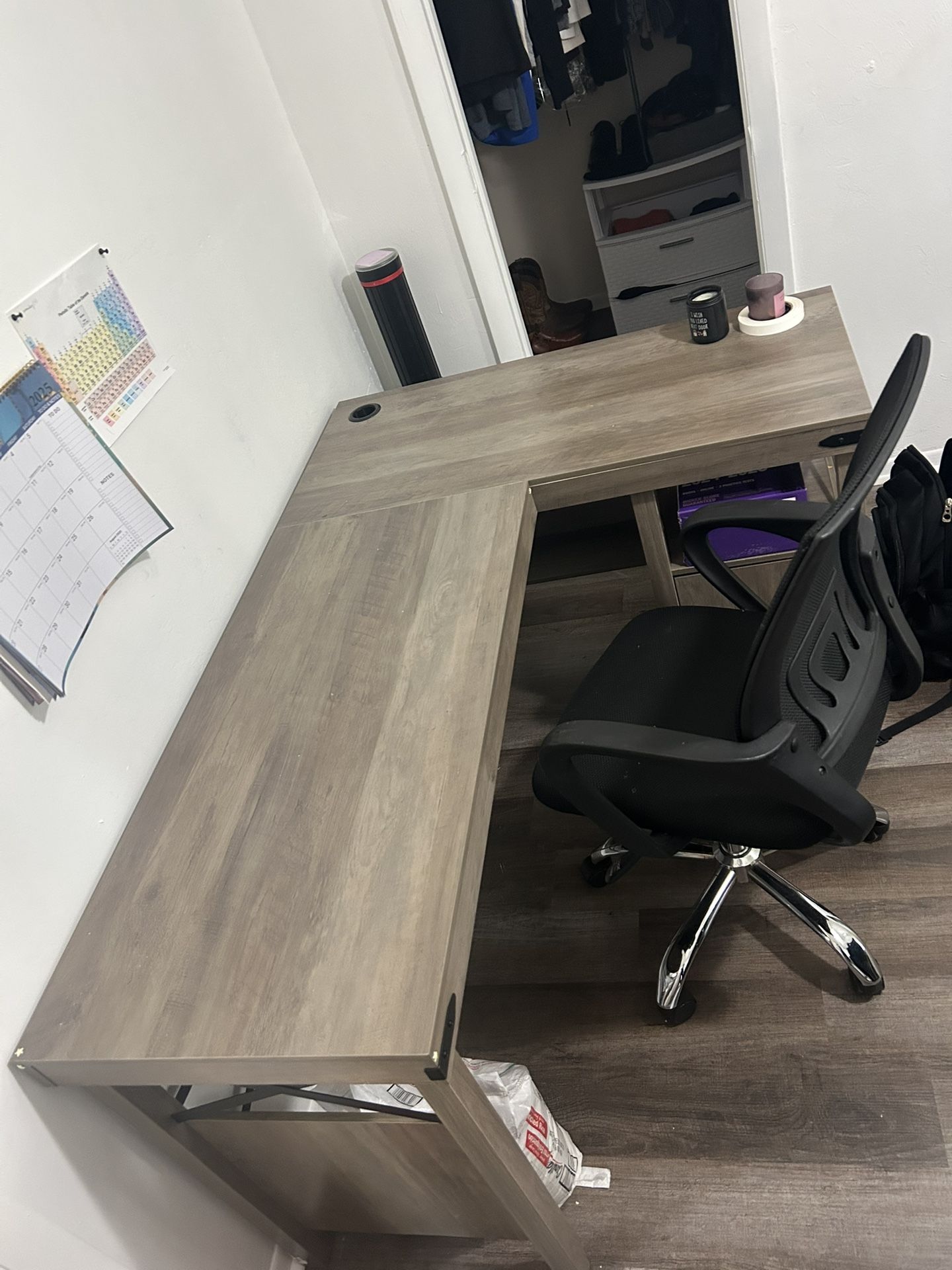 Desk + Chair
