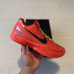 Nike Kobe 6 Protro Reverse Grinch Size 11.5