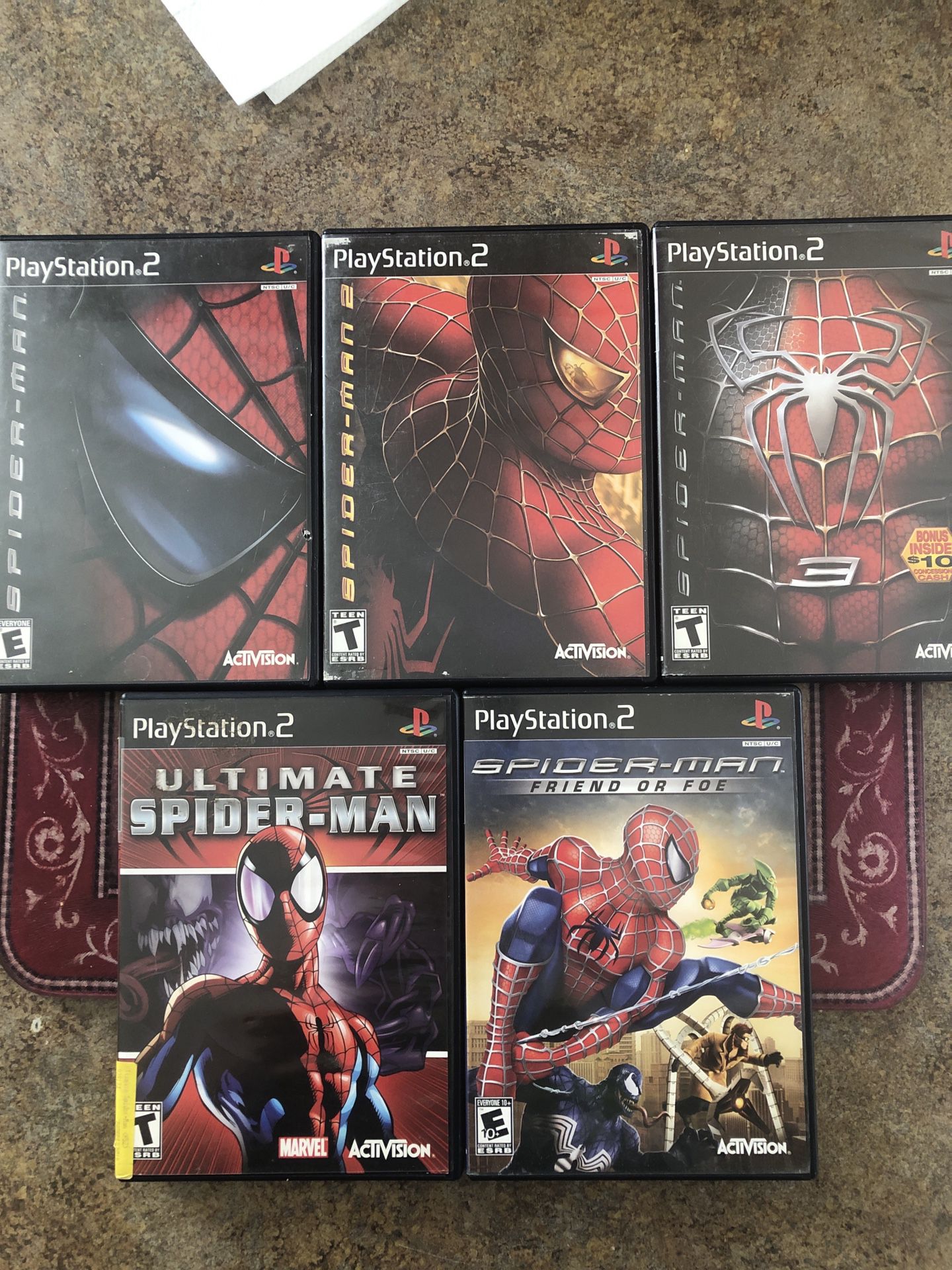PS2 Spider-Man Games Lot (1,2,3) for Sale in Mesa, AZ - OfferUp