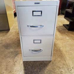 Two Drawer Letter File Cabinet $60 (Good Condition)