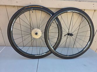 700c Mercury M3 carbon fiber clincher wheelset 11 speed