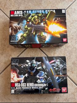 Gundam Bandai 1/144 Models