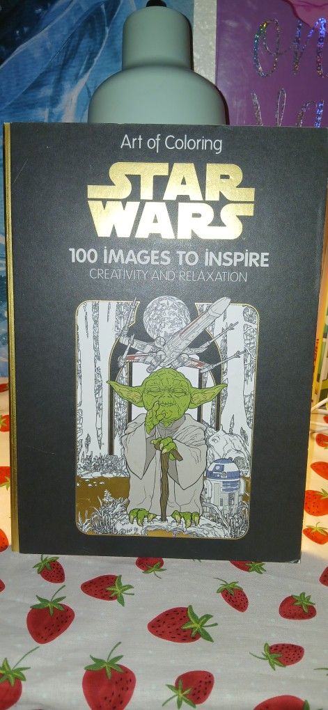 Star Wars Hard Cover Coloring Book.